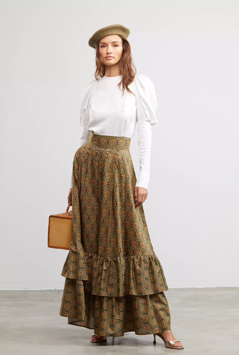 THE PEACOCK LEA SKIRT