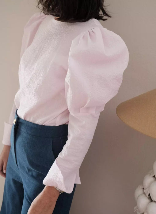 THE PINK DION BLOUSE