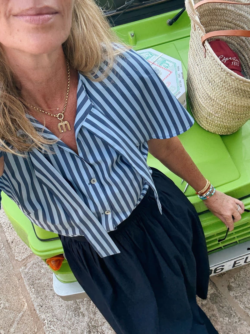 THE BLEUMER BONNIE BLOUSE