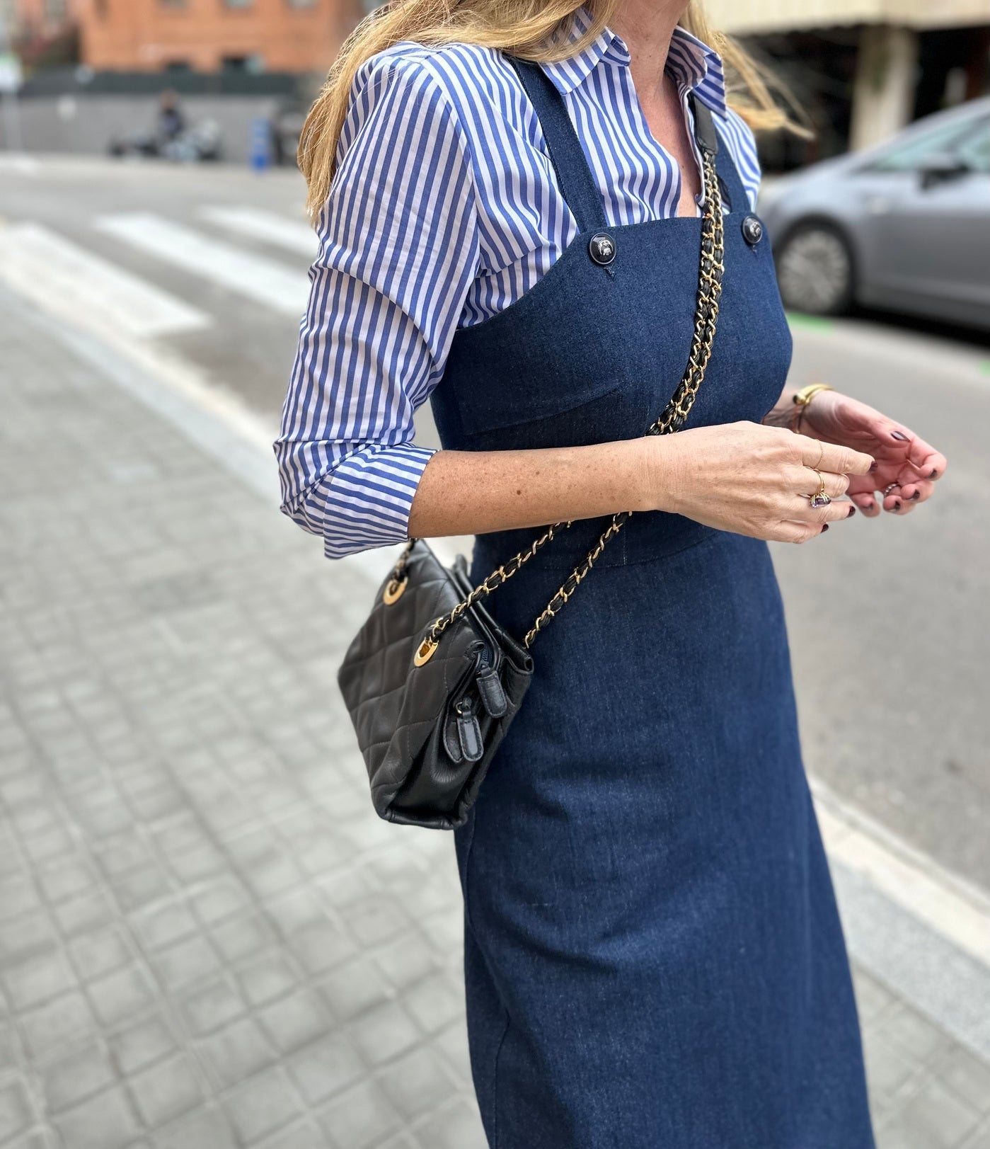 gigi denim dress Kerri Rosenthal Women's Gigi Denim Dress