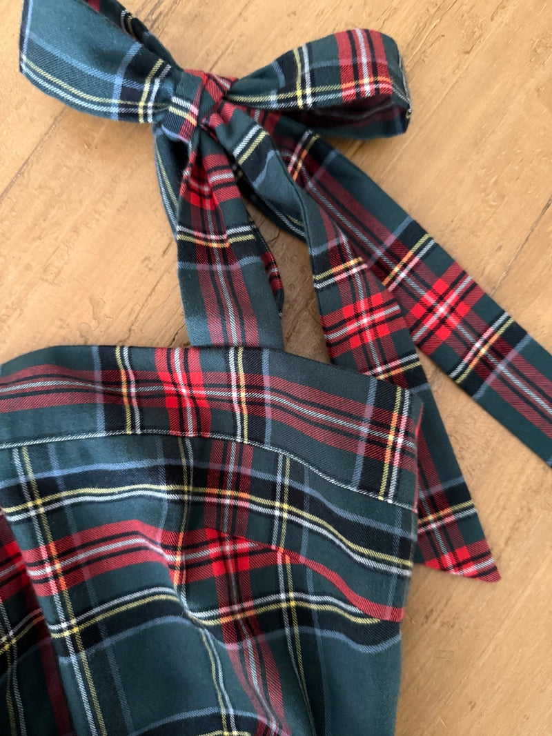 THE GREEN TARTAN VAL DRESS