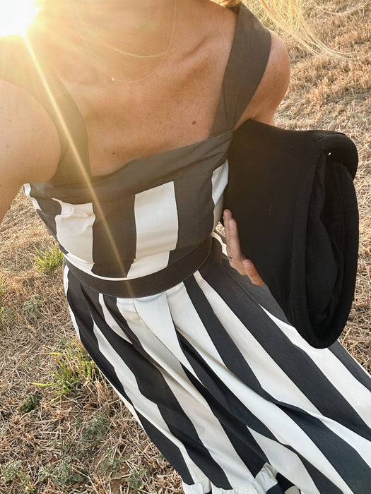 THE IVORY STRIPES ELIOT TOP