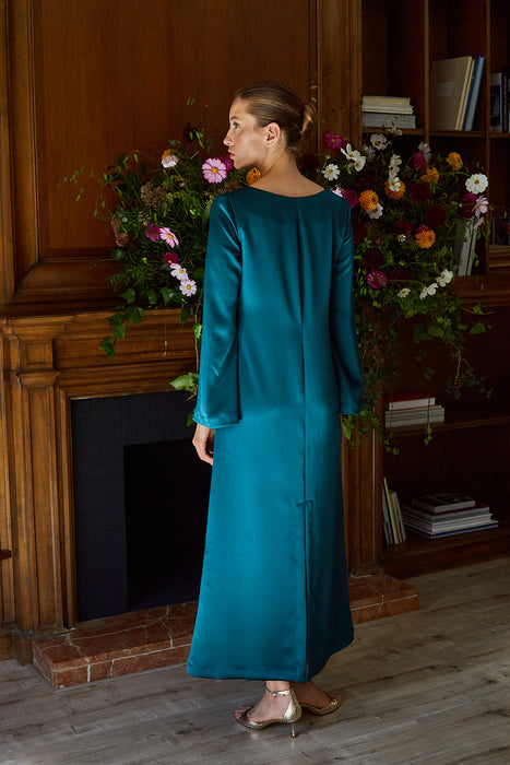 THE EMERALD MARCELA DRESS