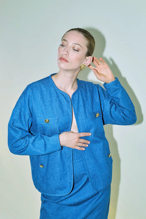 THE DENIM ALIZEE JACKET