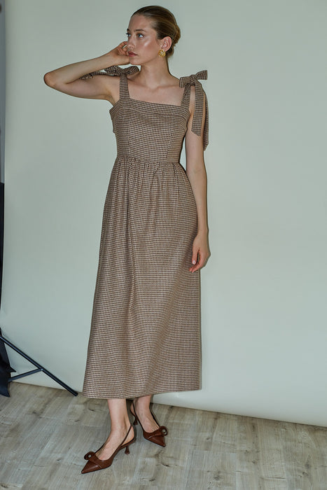 THE WALNUT VAL DRESS