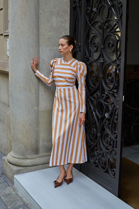 THE STRIPES LAO DRESS