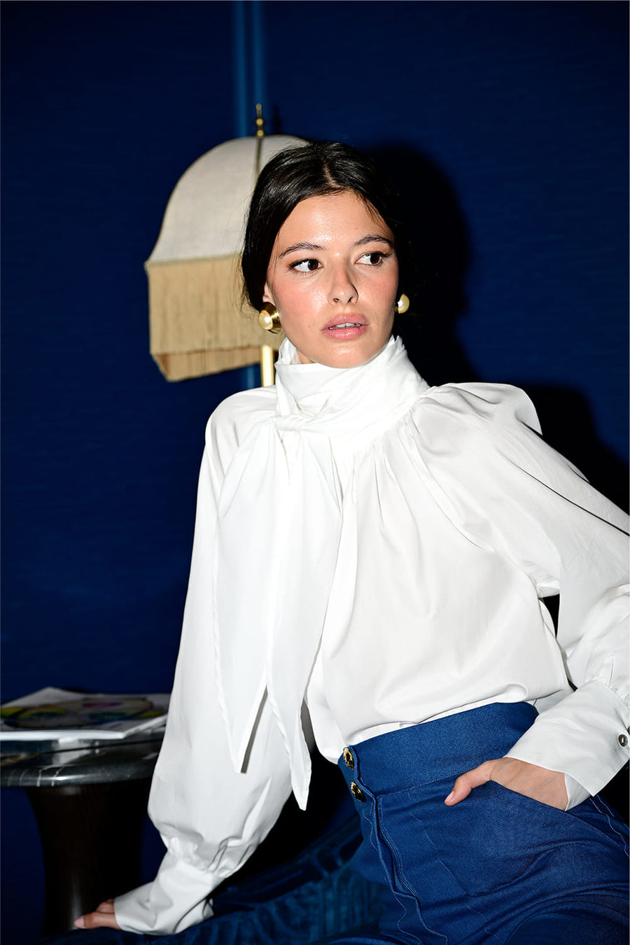THE WHITE MARAIS CHEMISE
