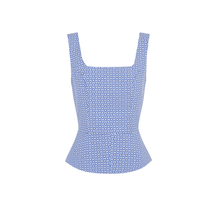 THE BLUE JACOB TOP