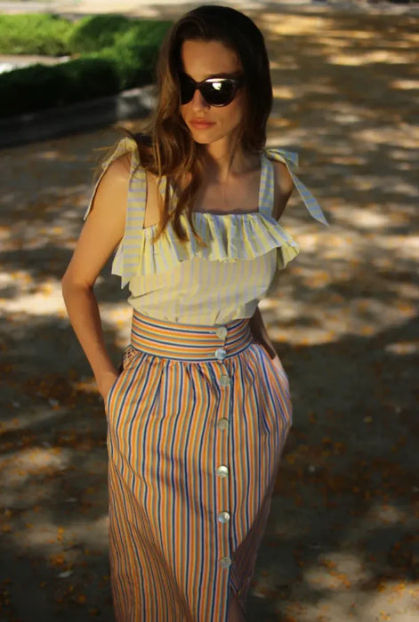 THE SUNSET AMBER SKIRT