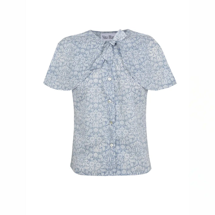 THE BABY BLUE BONNIE BLOUSE