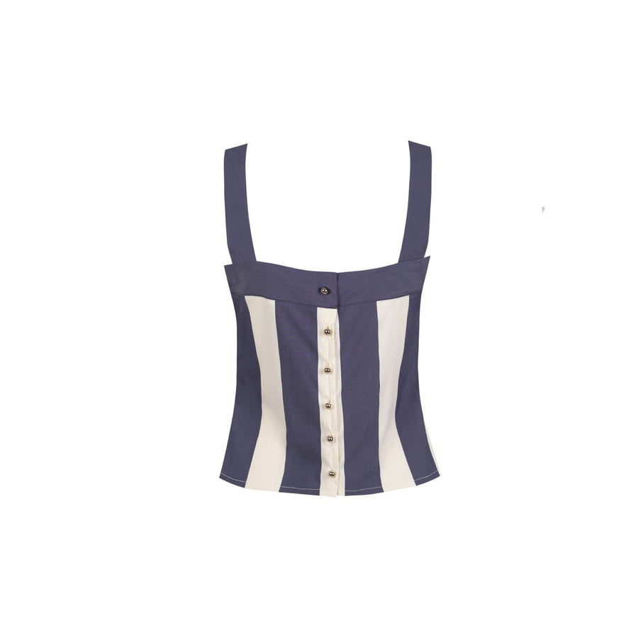 THE BLUE STRIPES ELIOT TOP