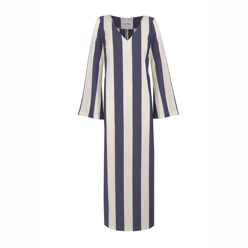 THE BLUE STRIPES MARCELA DRESS