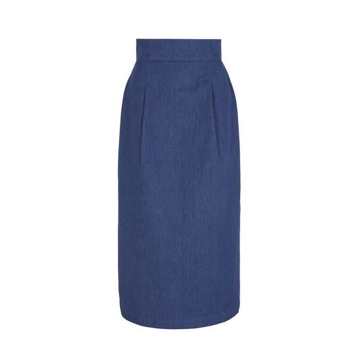 THE DENIM MARGAUX SKIRT