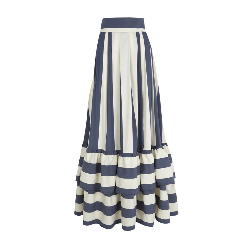 THE BLUE STRIPES LEA SKIRT