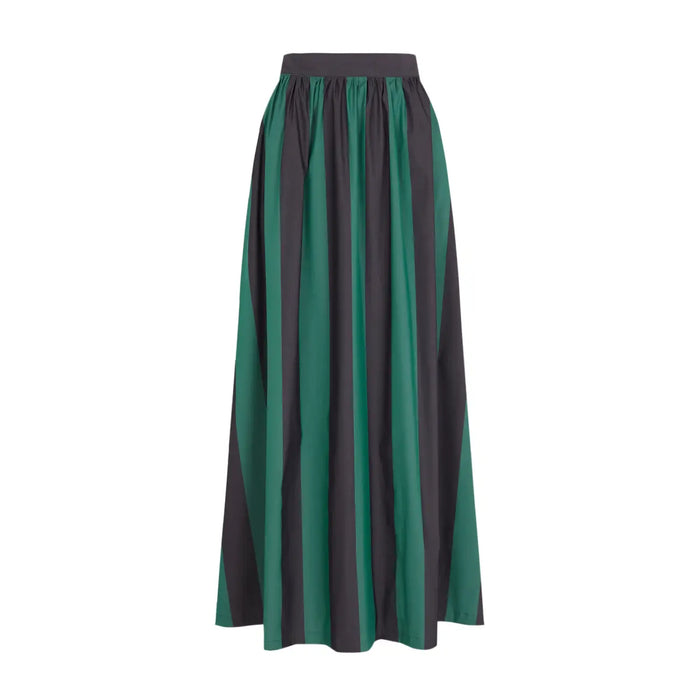 THE GREEN STRIPES CELINE SKIRT