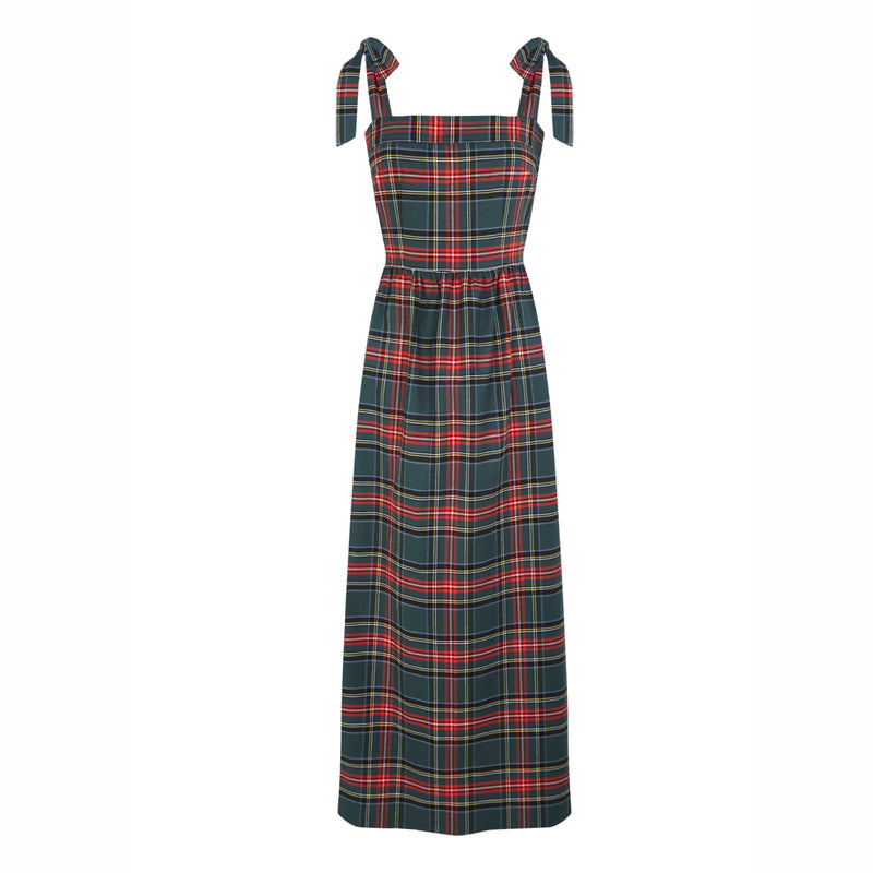 THE GREEN TARTAN VAL DRESS