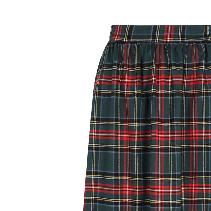 THE GREEN TARTAN CELINE SKIRT