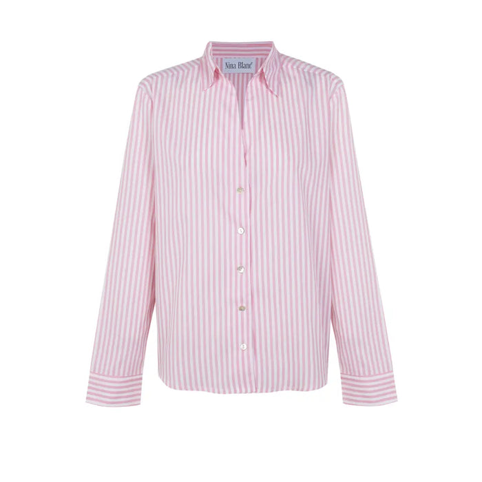 THE PINK STRIPES ANDREW CHEMISE