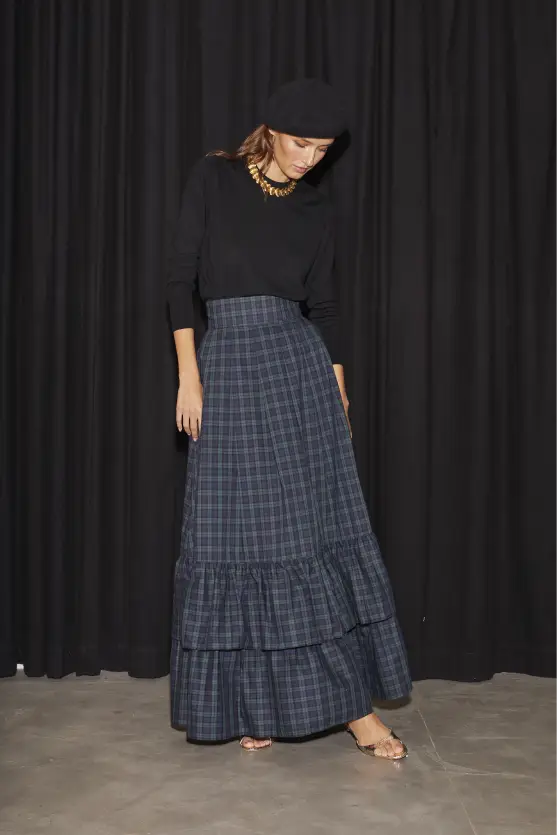 THE TARTAN LEA SKIRT