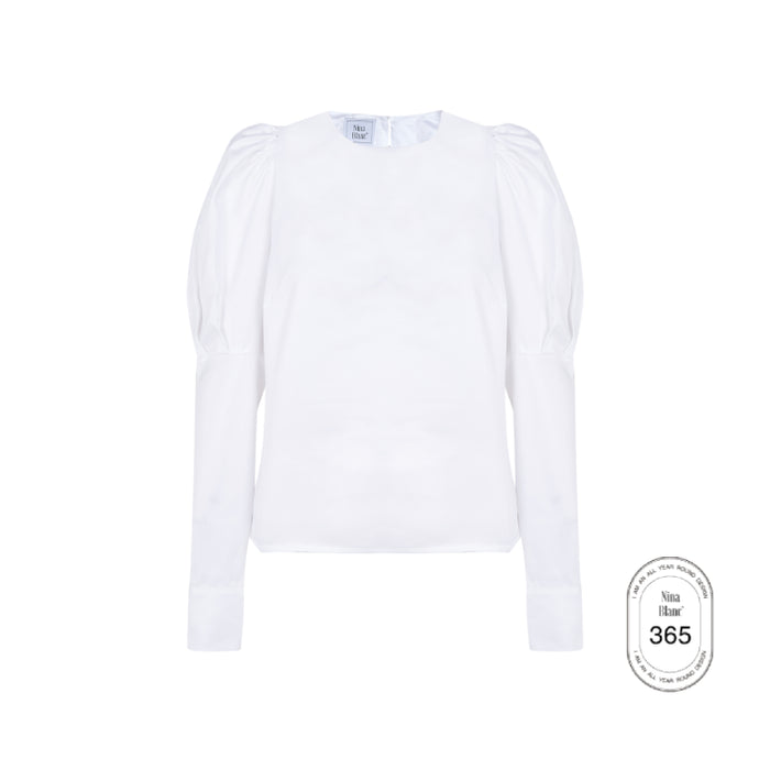 THE WHITE DION BLOUSE