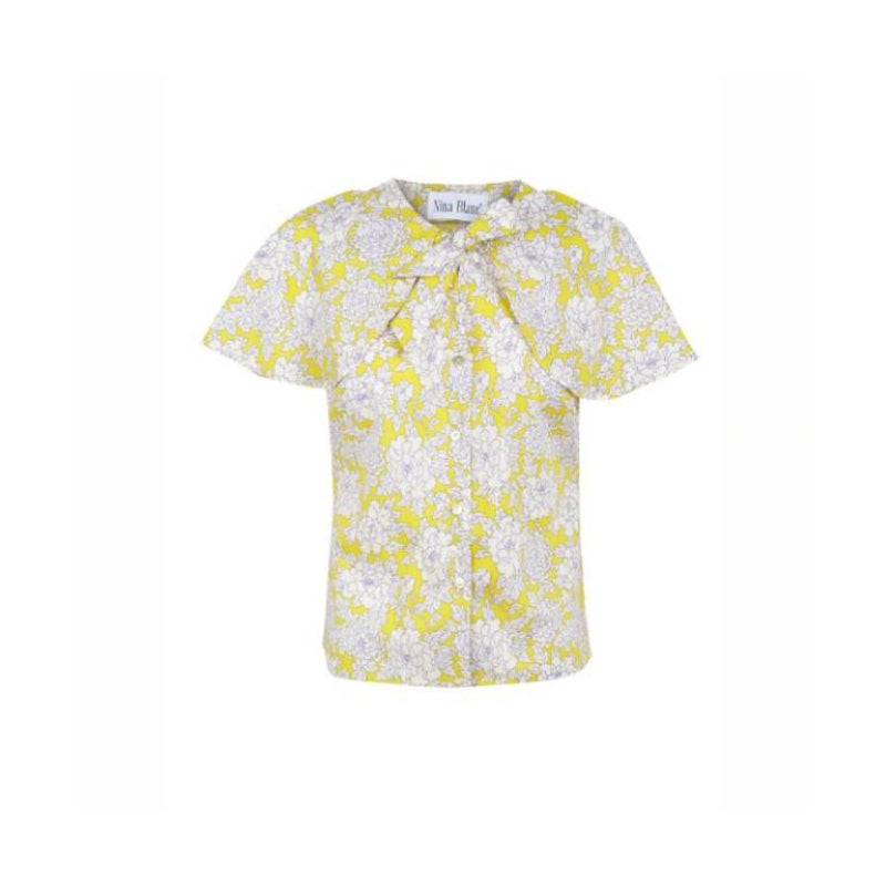 THE YELLOW BONNIE BLOUSE