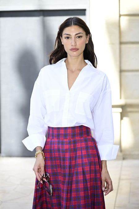 THE WHITE MAGNA CHEMISE