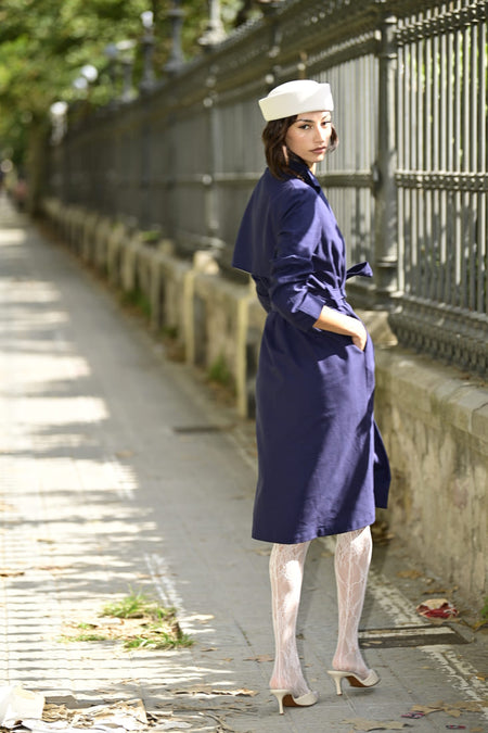 THE NAVY DOMINIQUE TRENCH