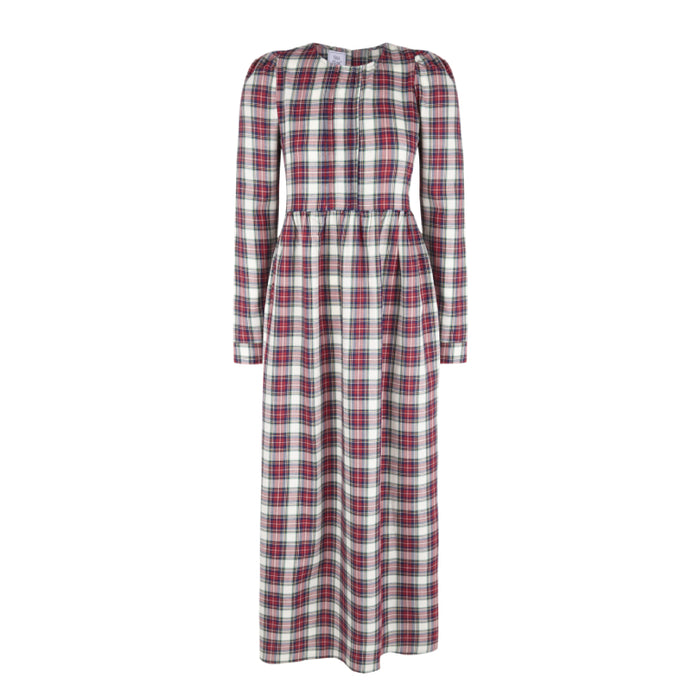 THE RED TARTAN MANUELA DRESS