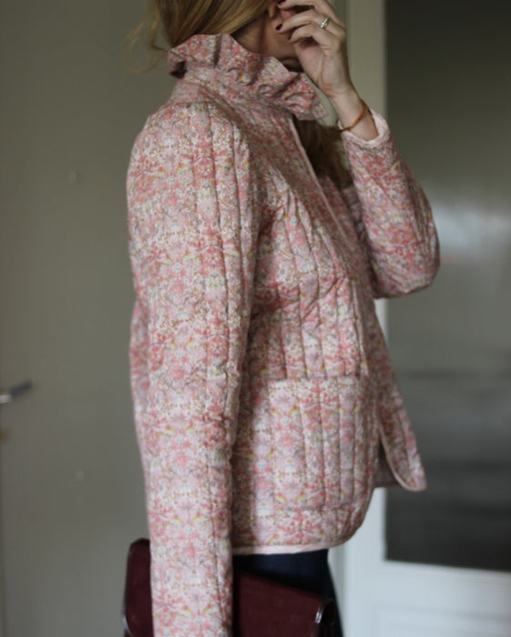 THE PINK NICOLETTA QUILTED JACKET